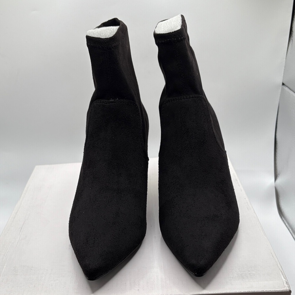 Alfani Black Heeled Ankle Boots - Picture 5 of 7
